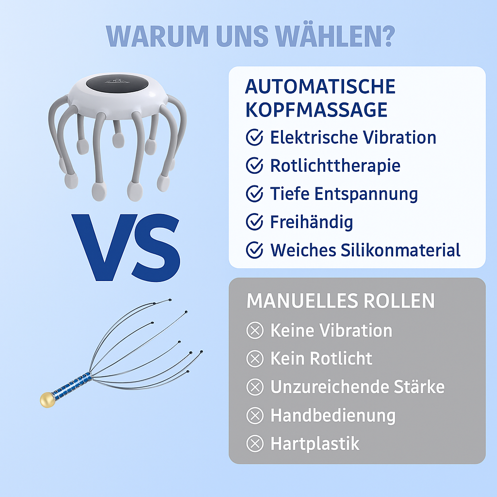 VibraRelax™ Kopfmassagegerät